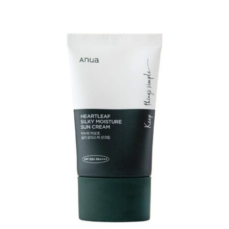 ANUA HEARTLEAF SILKY MOISTURE SUNSCREEN SPF50